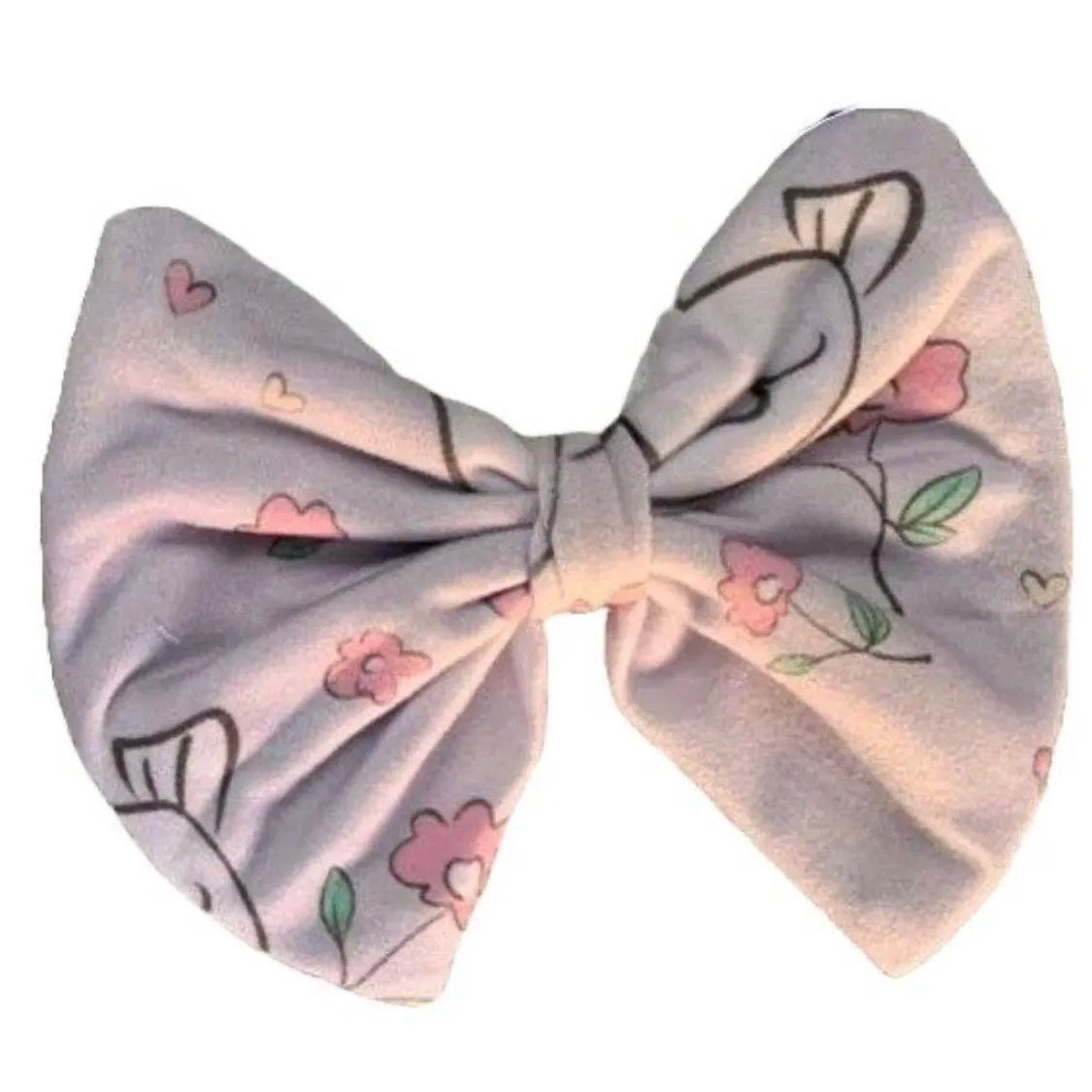 Love Bird Fabric Hair Bow *