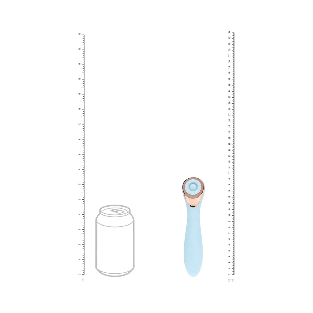 LoveLine Darling AirTapTech Rechargeable Vibrator Blue