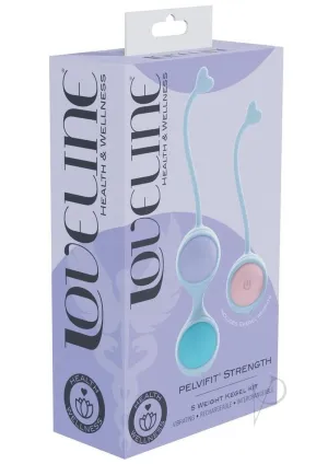 Loveline Pelvfit Kit 5pc Asst Colors