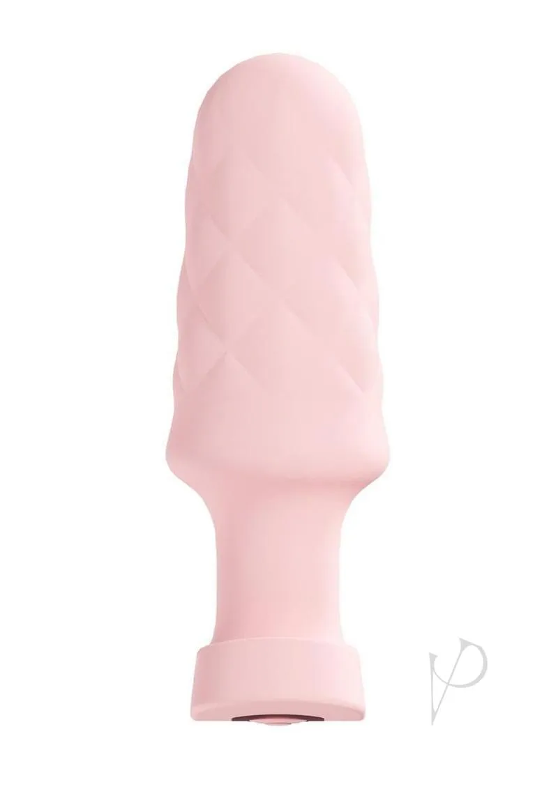 Loveline Velvet Plug Remote Pink