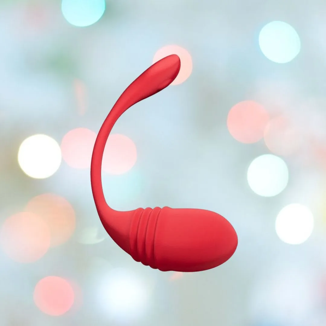 Lovense Vulse App-Controlled Hands-Free Thrusting and Vibrating Egg