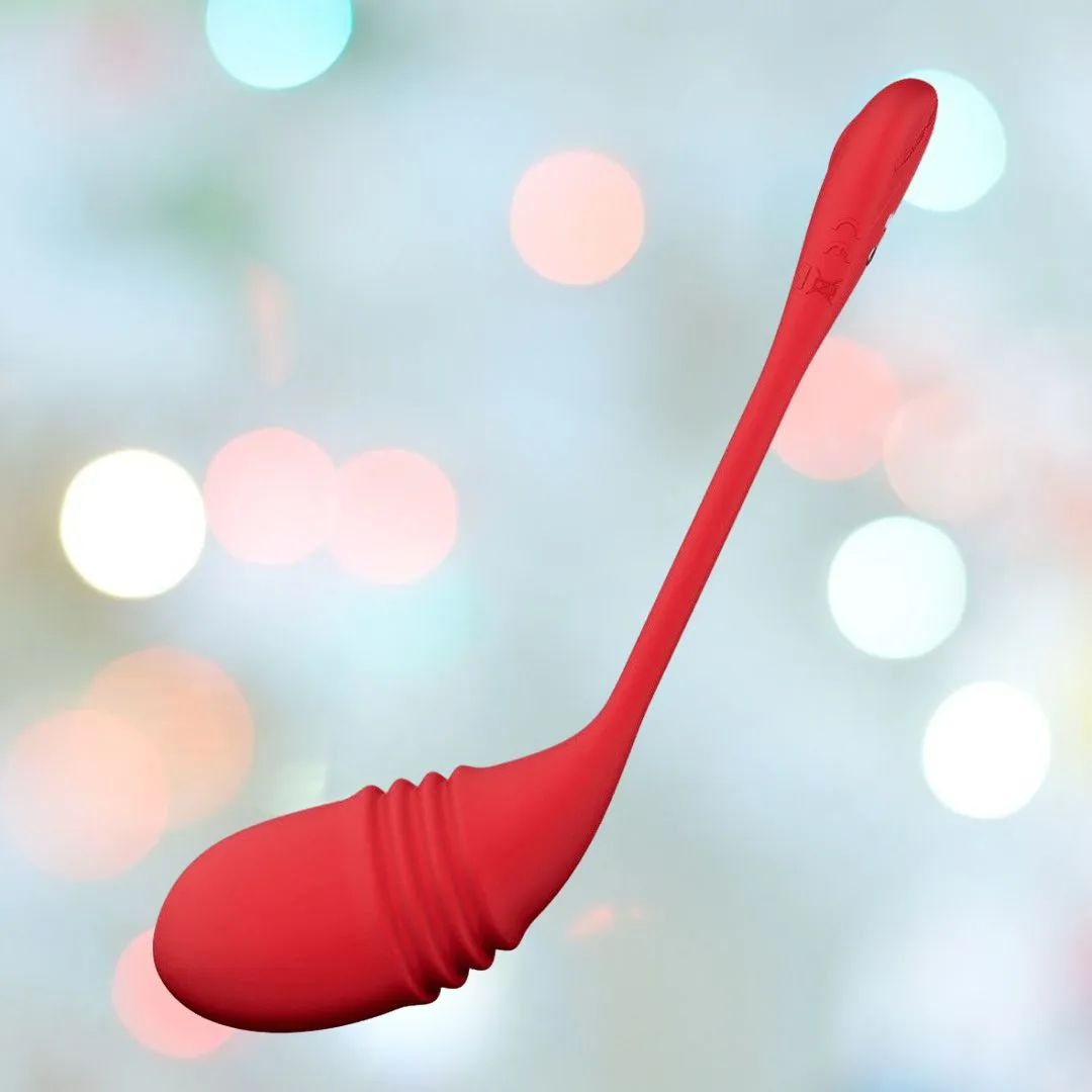 Lovense Vulse App-Controlled Hands-Free Thrusting and Vibrating Egg