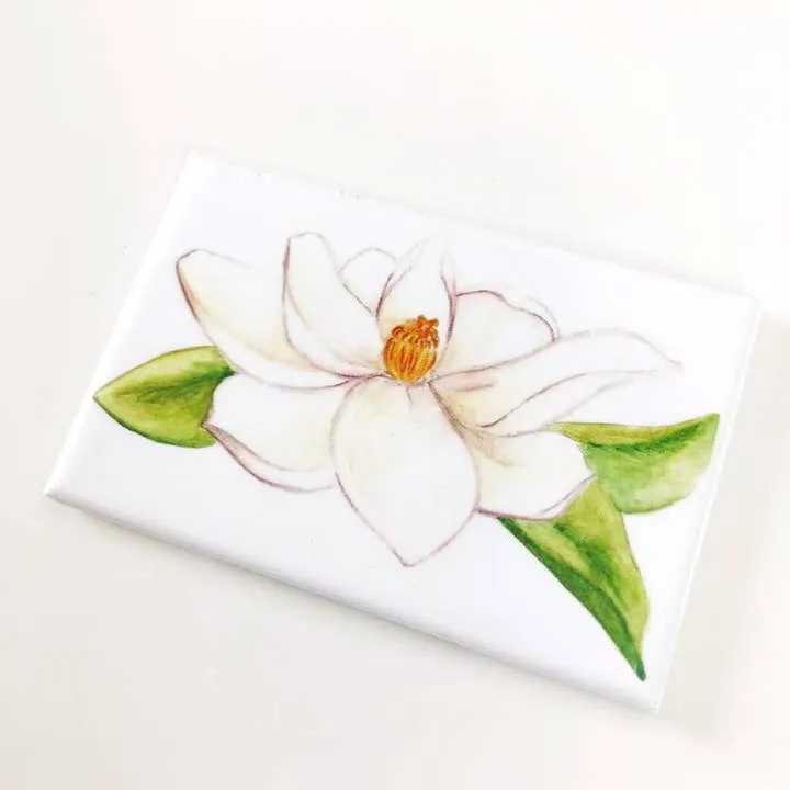 Magnolia Magnet