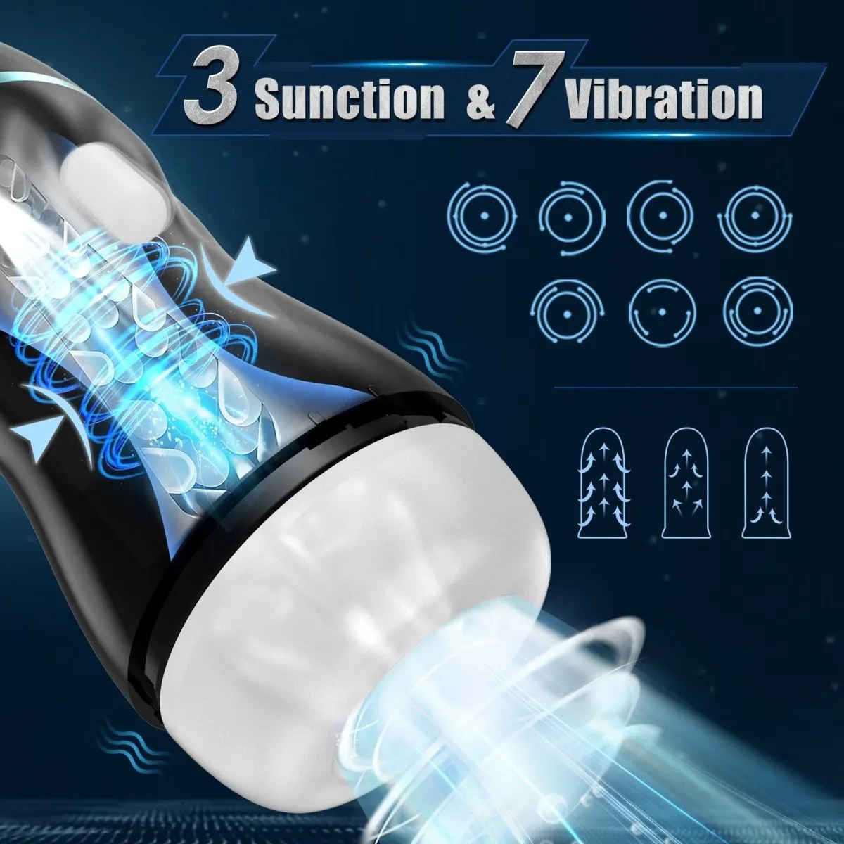 MarsLion | Vacuum Suction & Vibrating Blowjob Masturbator