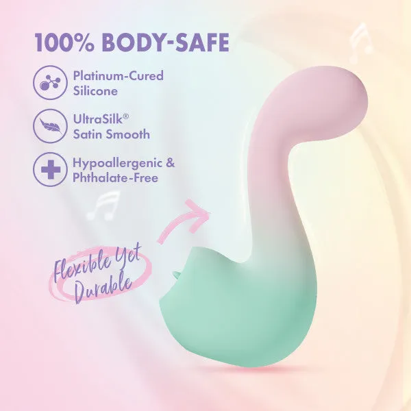 Melody Double Ended Licking Tongue & G-Spot Vibrator
