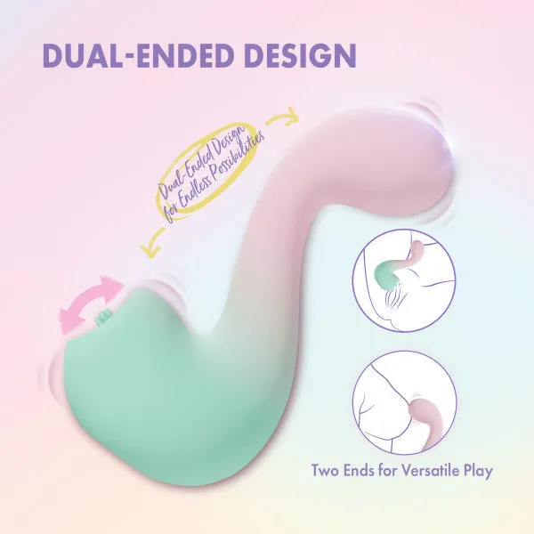 Melody Double Ended Licking Tongue & G-Spot Vibrator