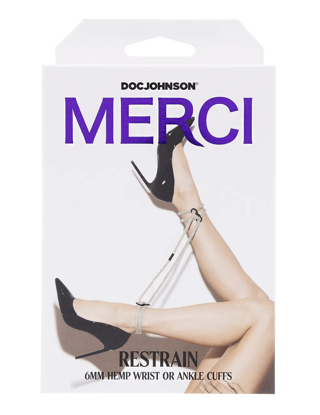 Merci Restrain 6mm Hemp Cuffs