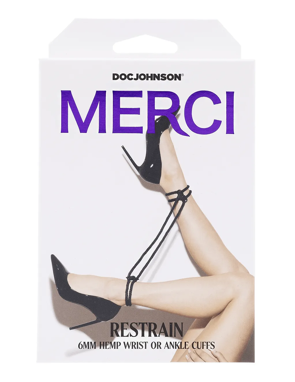 Merci Restrain 6mm Hemp Cuffs