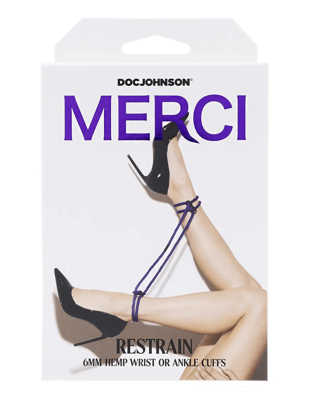 Merci Restrain 6mm Hemp Cuffs