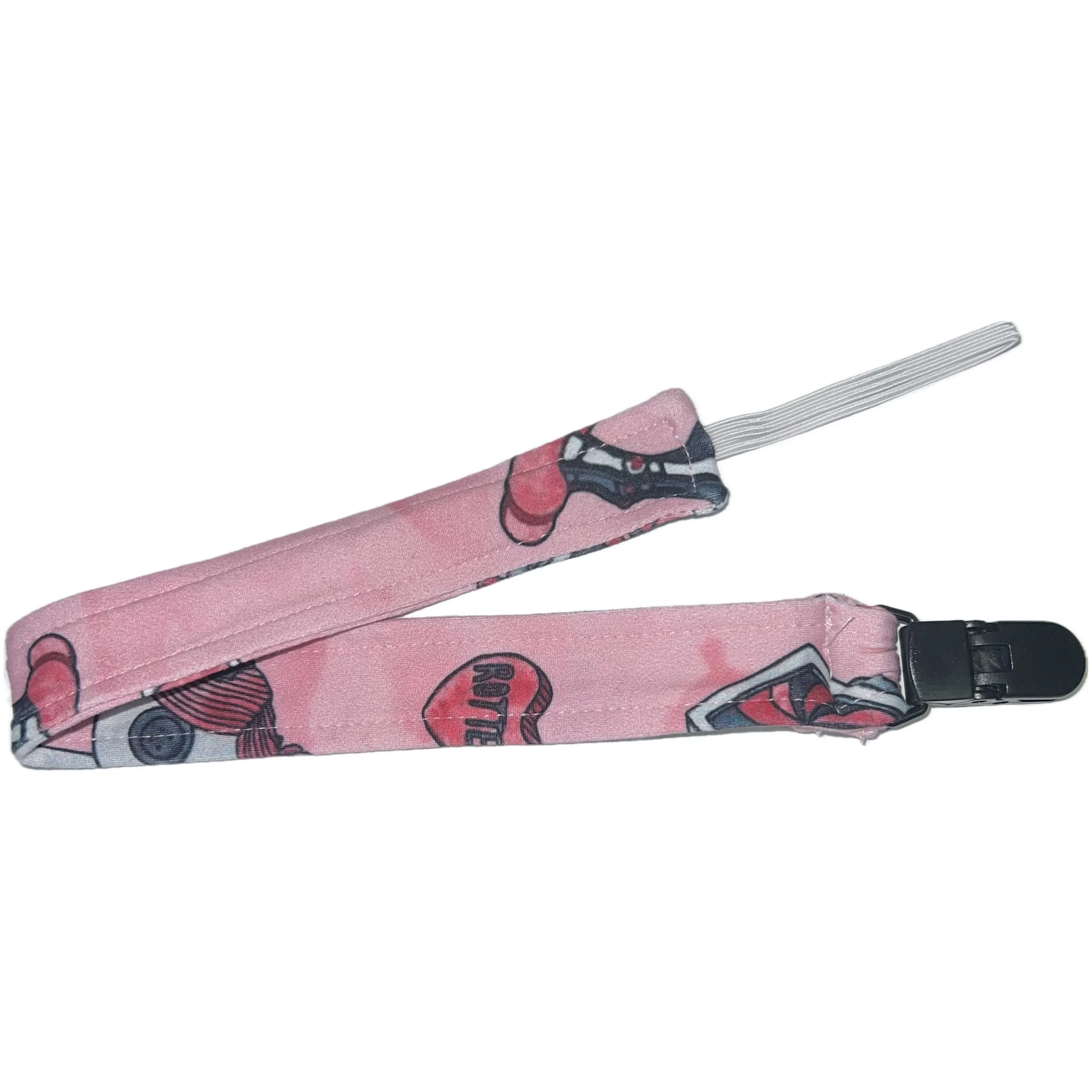 Misfit of Toys Fabric Pacifier Clips