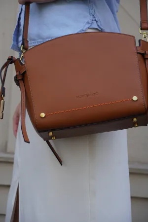 Montemare Cognac Roma Crossbody