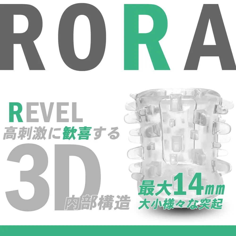 Motlab - RORA Rotate Operate Revel Action Automatic Stroker Masturbator (Black)