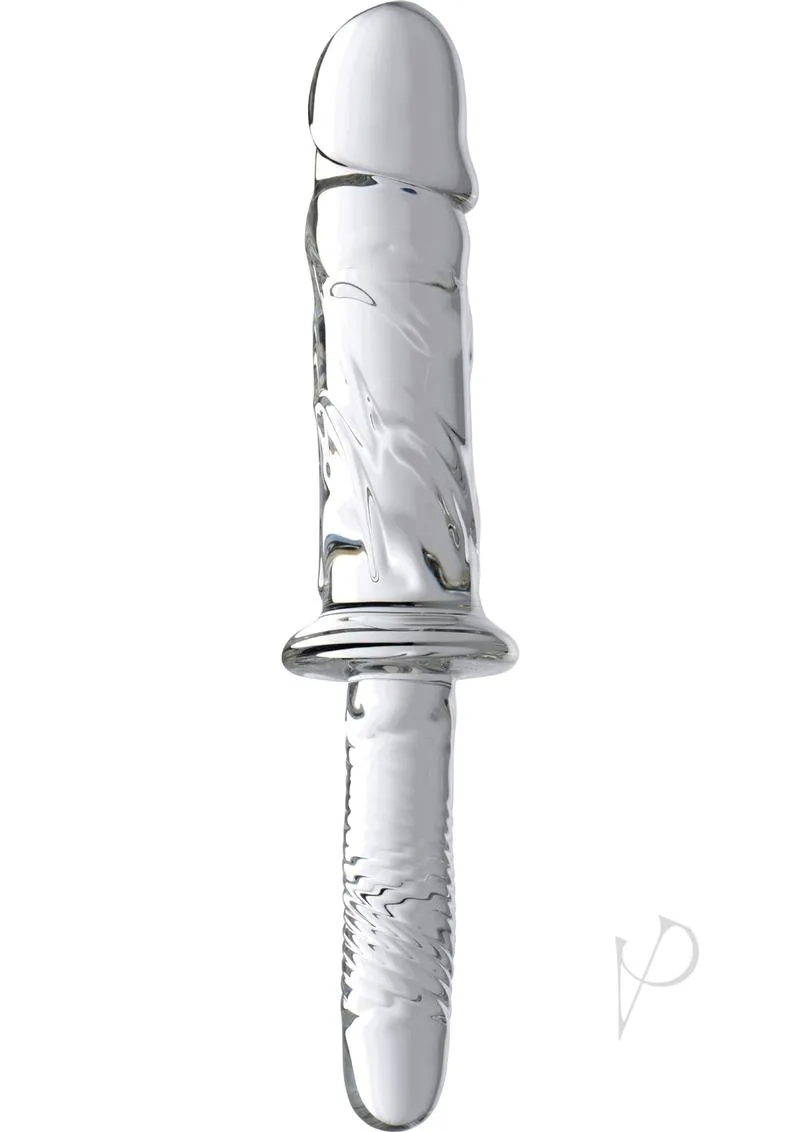 Ms Brutus Glass Dildo Thruster