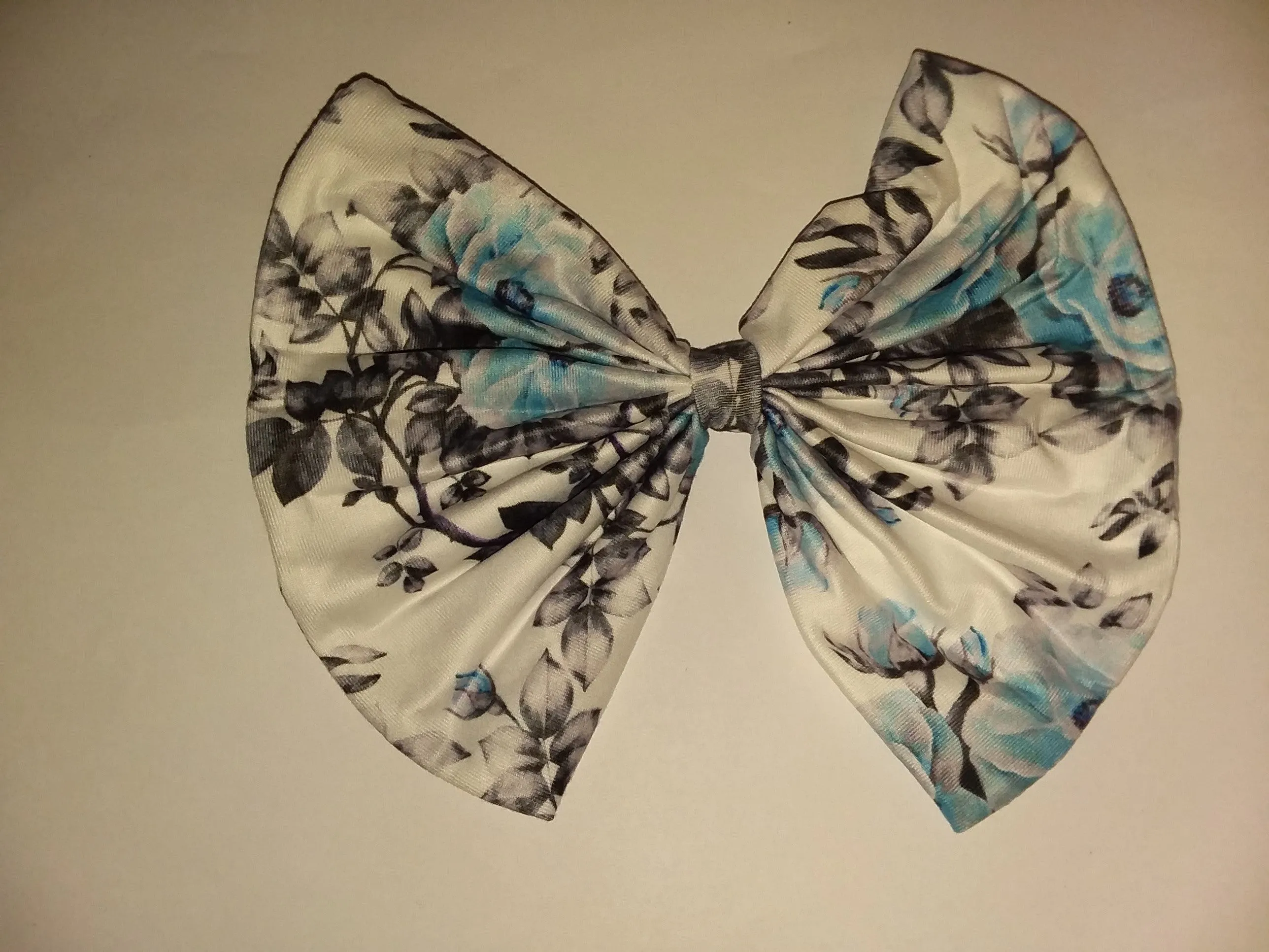 My Delicate Flower Fabric Hair Bow ^