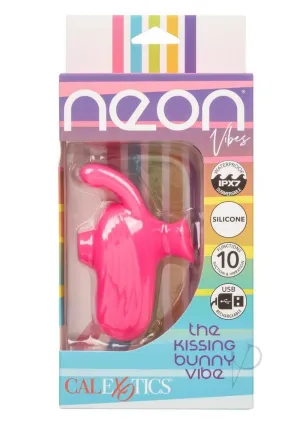Neon Vibes Kissing Bunny Vibe Pnk