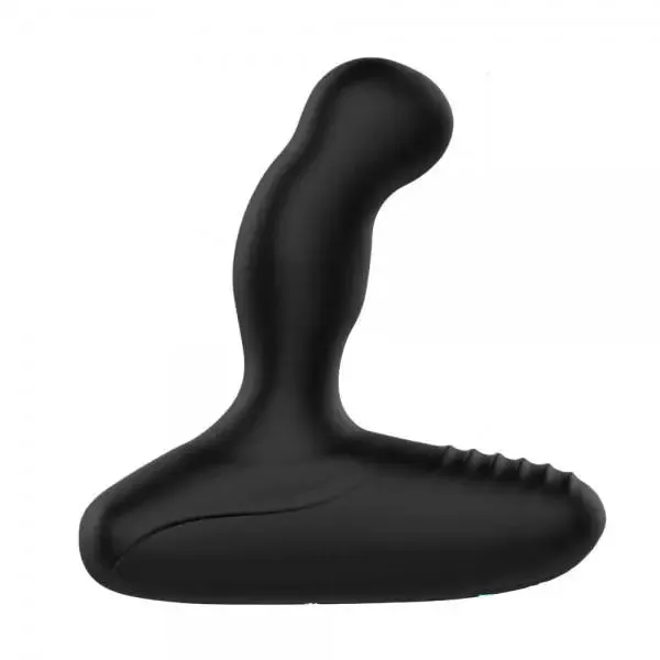 Nexus Silicone Black Rechargeable Prostate Massager for Him