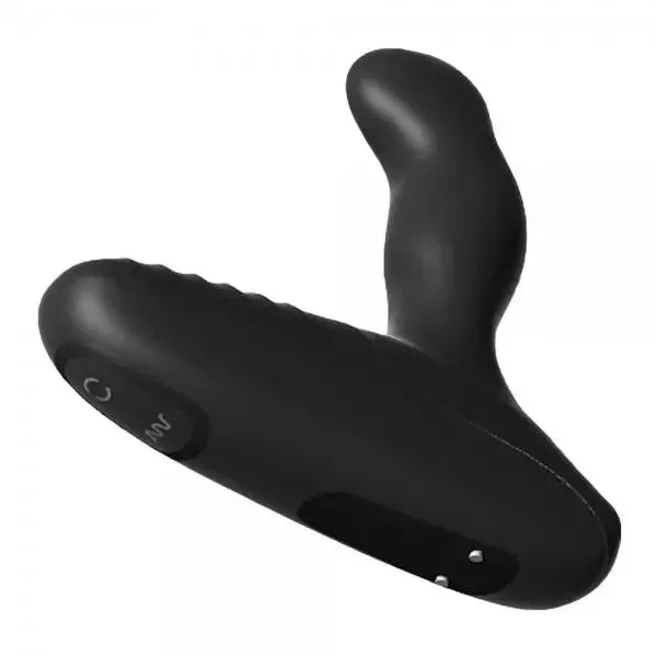 Nexus Silicone Black Rechargeable Prostate Massager for Him
