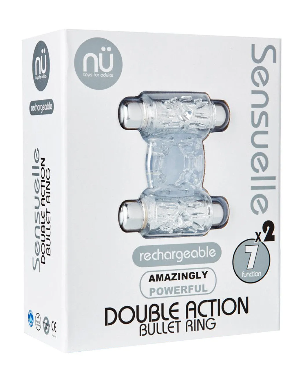 Nu Sensuelle Double Vibrating Cock Ring