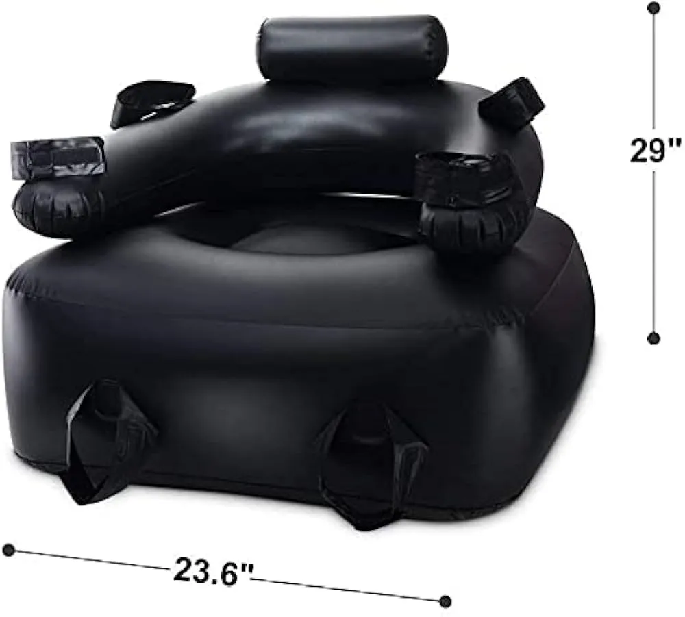 Ohh-Boy Inflatable Bondage Sex Sofa | 6.8 Perfect Slide Skin Dildo | Easy storage