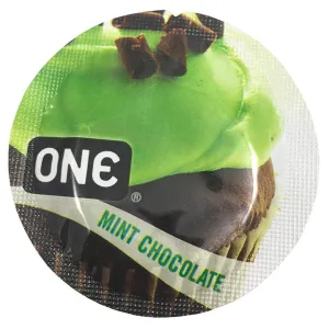 ONE Mint Chocolate Flavored Condoms