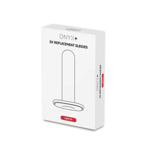 Onyx  Replacement Tight Fit Sleeves - 3 pack