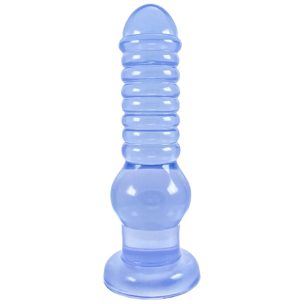 Oversize Big Anal Dildo Butt Plug - Soft Silicone Suction Cup Dildos for Men Women