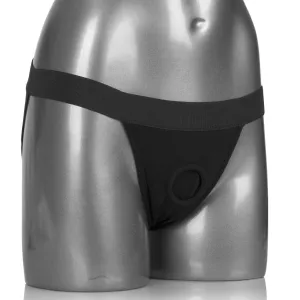 Packer Gear Black Plus Size Jock Strap Packing Harness Size XL - 2X