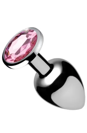 Pink Gem Anal Plug - Medium