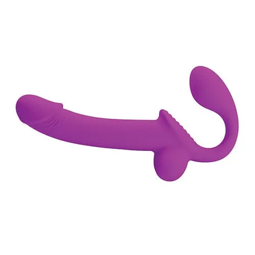 Pretty Love - Kelpie Squirting Strapless Strap On (Fuchsia)