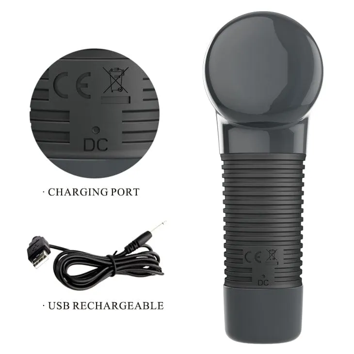 Pretty Love - Super Power Wand Massager Gun (Black)