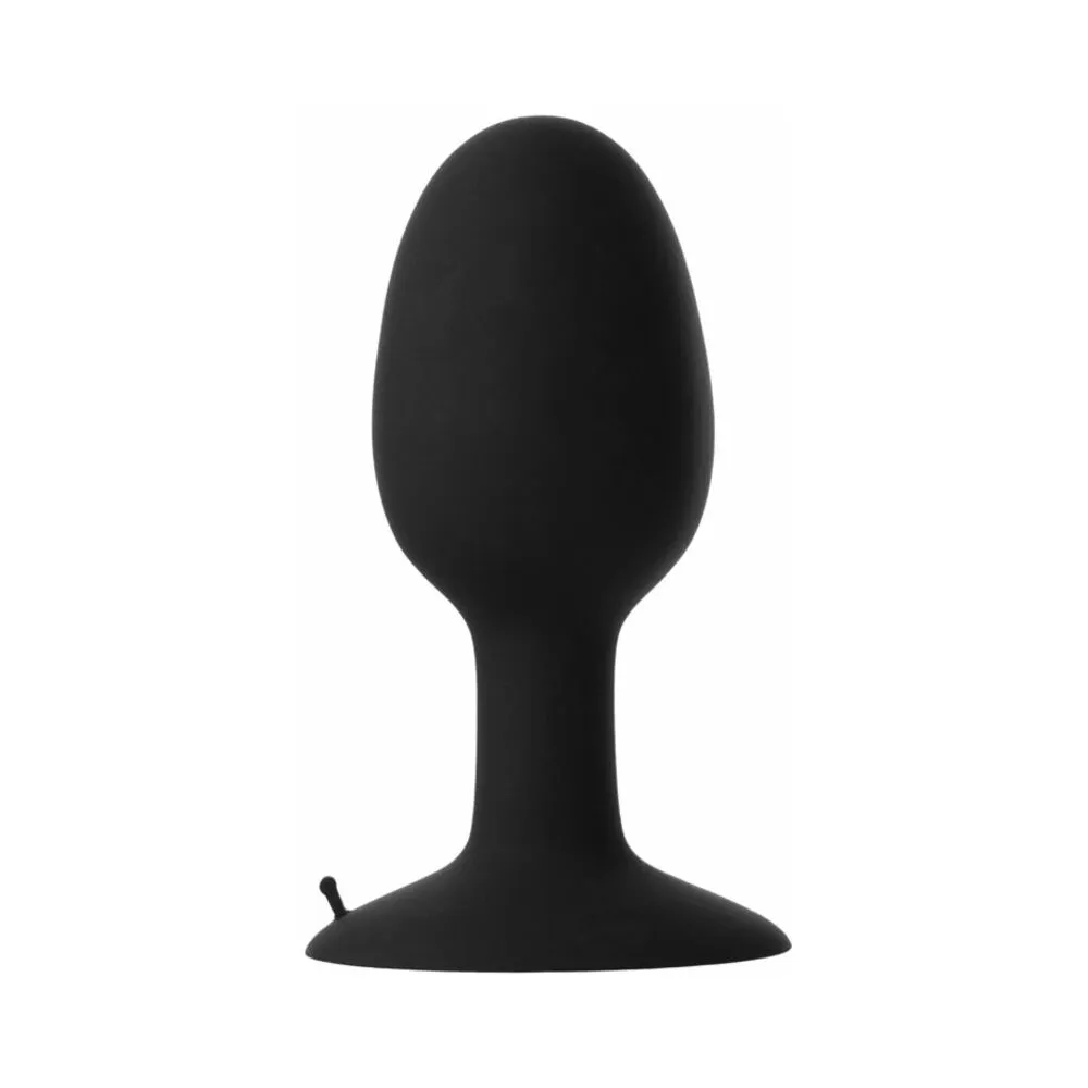 Prowler RED Weighted Butt Plug Black L