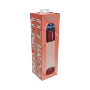 PUMPED Automatic Waterproof Metal Red