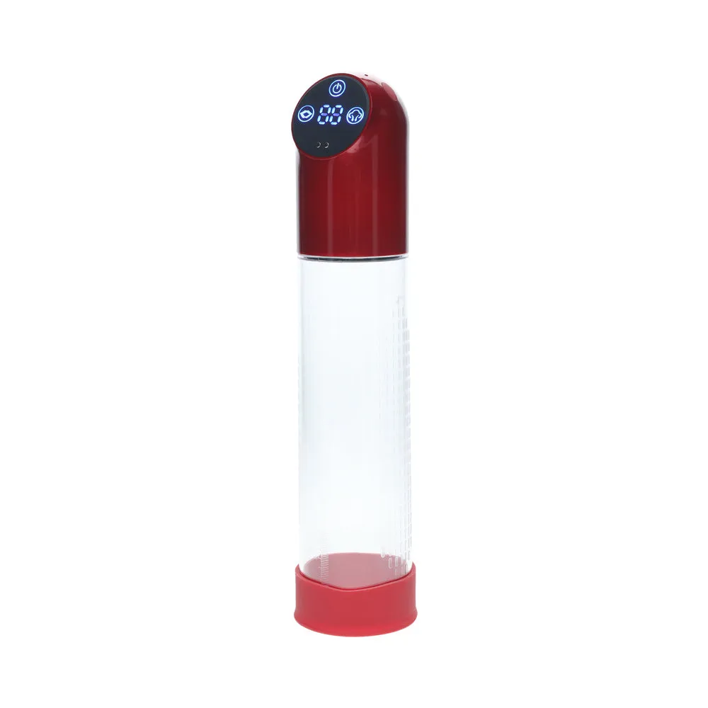 PUMPED Automatic Waterproof Metal Red