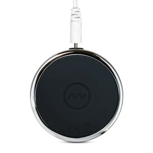 Remote Controlled Metal Vibrating Butt Plug 9.5x3.7 cm