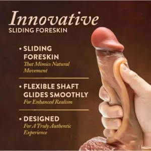 Renaissance Raphael 9.5 Sliding Dildo by Blush Novelties