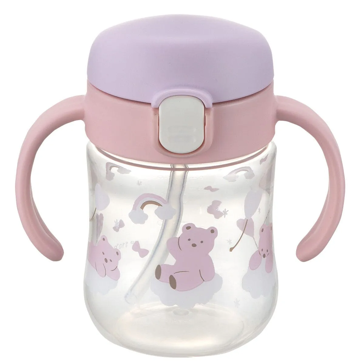 Richell - T.L.I Baby Stage 1 Try Sippy Spout Clear Training Water Bottle Mug
