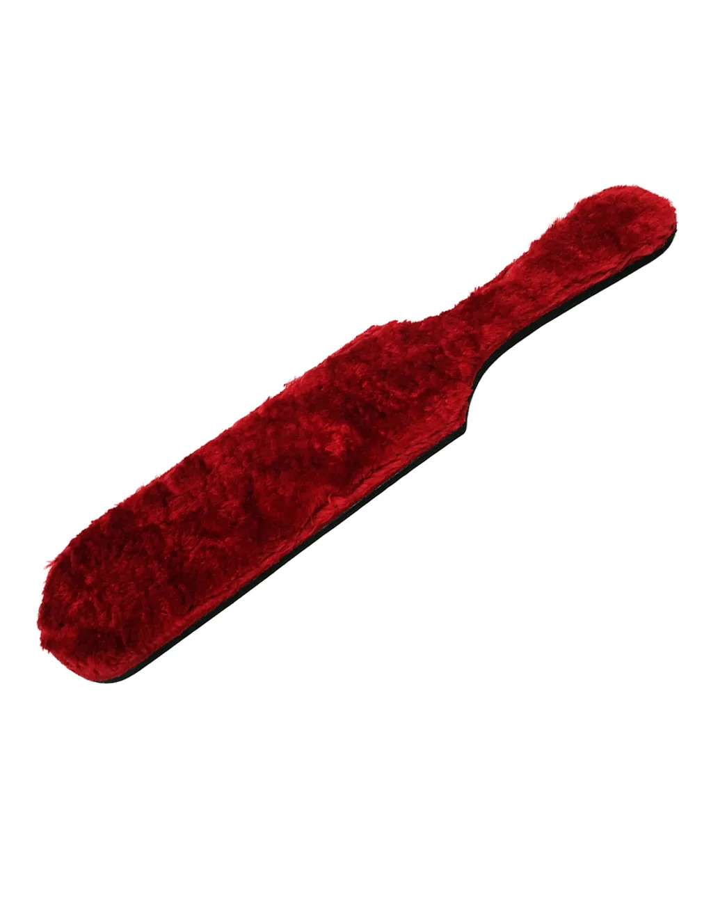 Rouge Leather & Fur Paddle