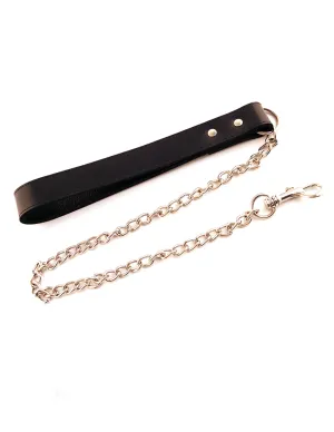 Rouge Leather Dog Lead