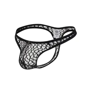 Sexy Sheer Lace Men's Thong T-backB180