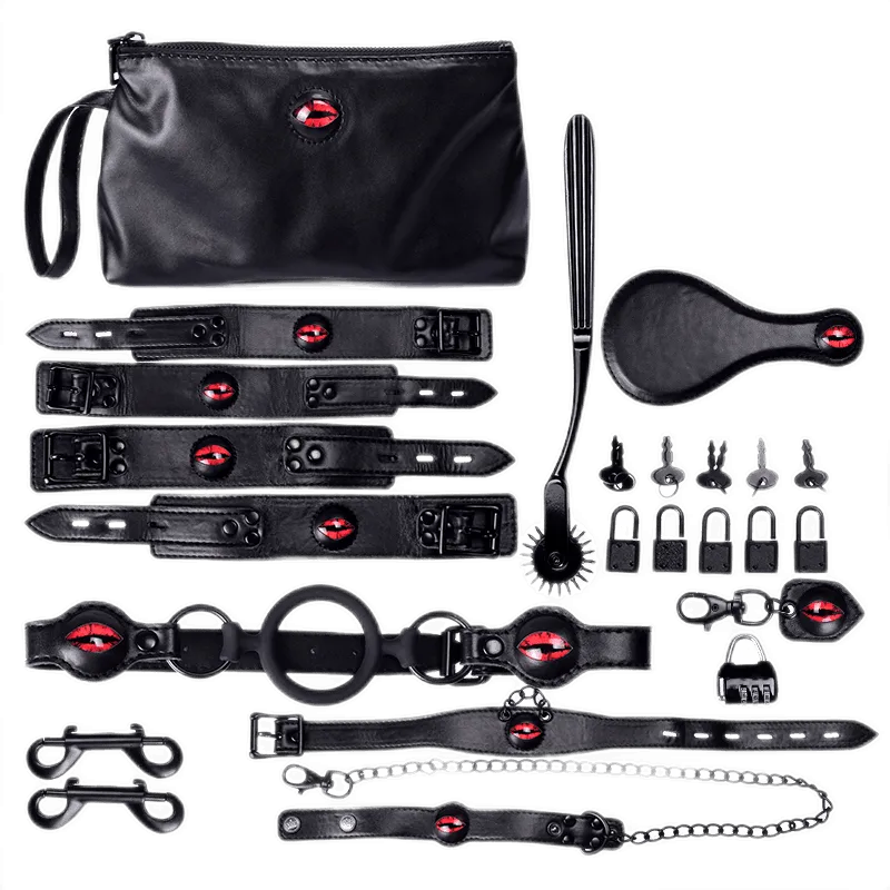 Shaki BDSM Bondage Kit - Dark Knight