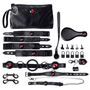 Shaki BDSM Bondage Kit - Dark Knight