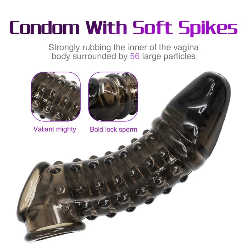 Silicone Reusable Penis Sleeve