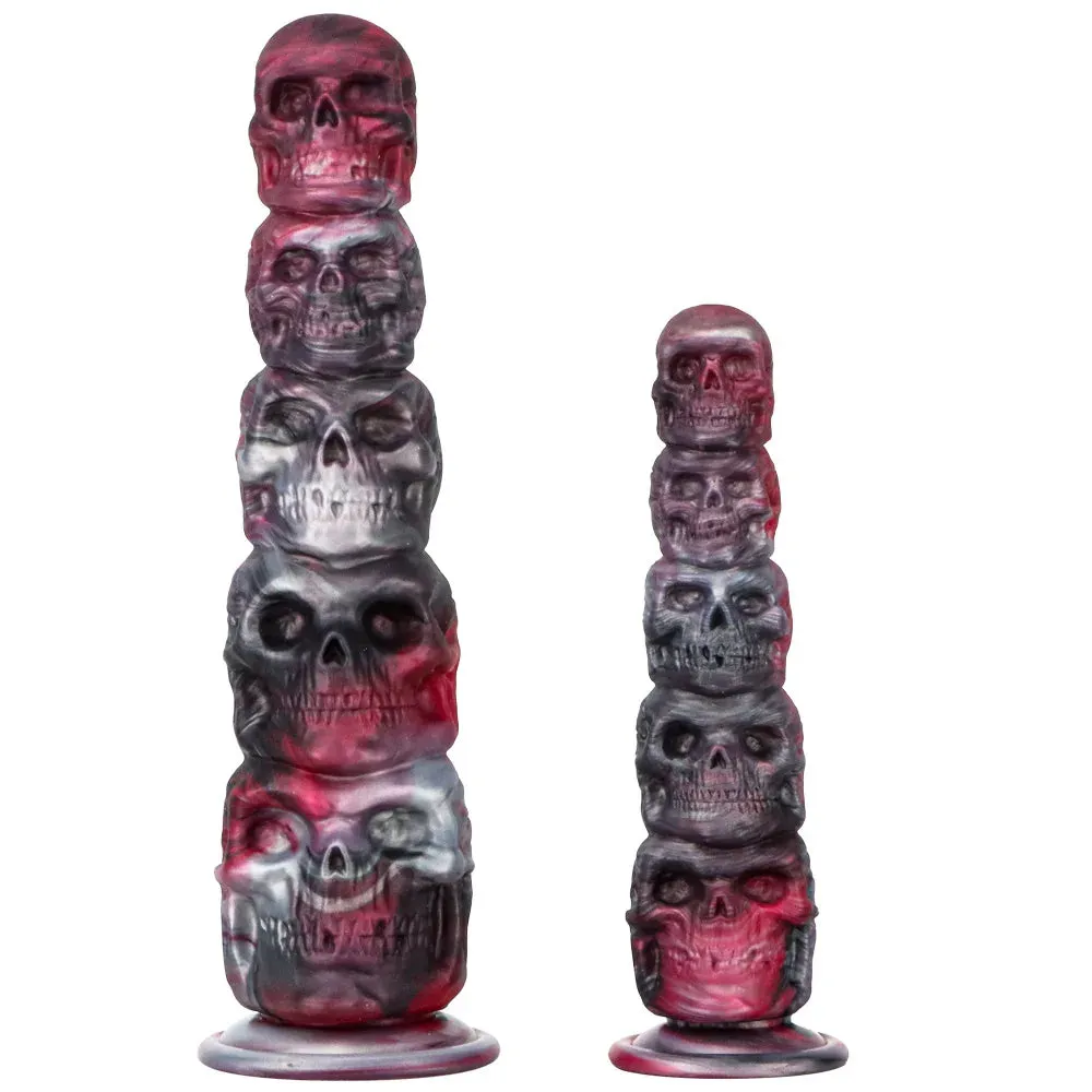 Skeleton Monster Dildos Butt Plug - Huge Anal Dildo Vagina Prostate Massager