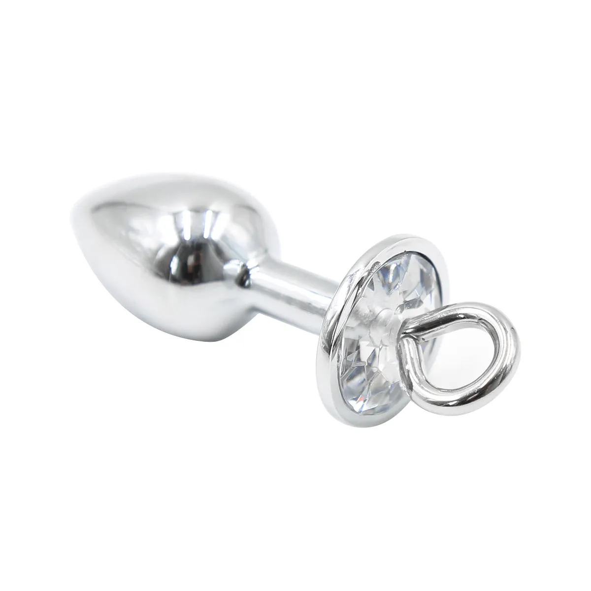 Small Anal Plugs Handcuffs Chain Ring Hanging Pull