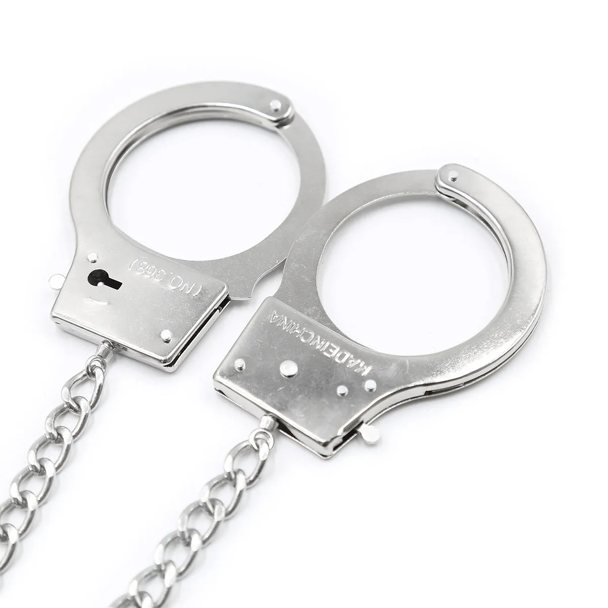 Small Anal Plugs Handcuffs Chain Ring Hanging Pull