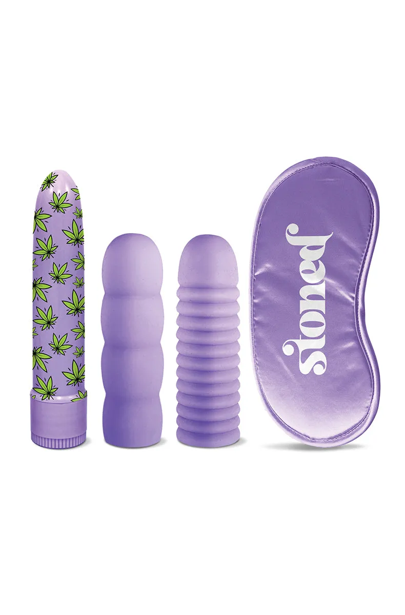 Stoner Vibes Weed Vibrator Purple Bonga Bunga Kit