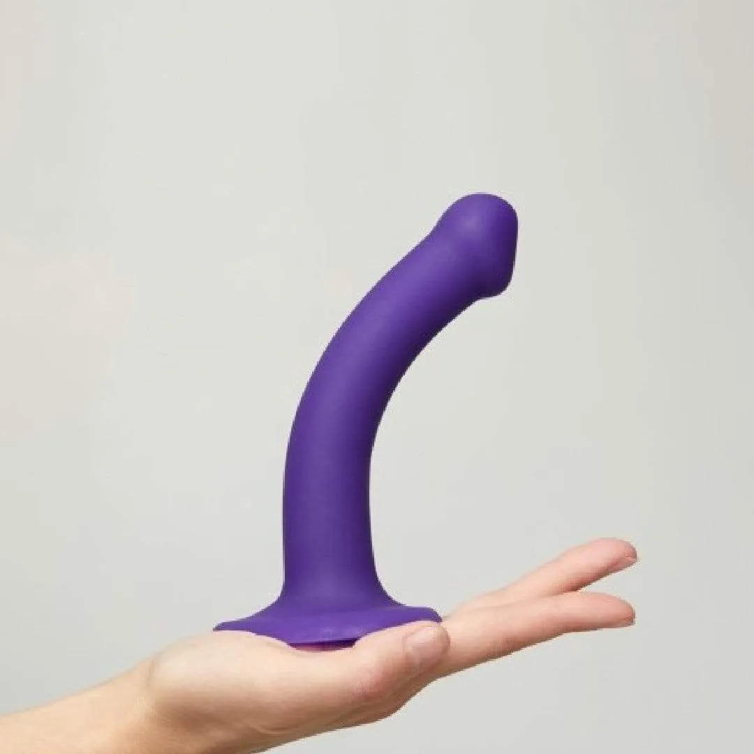 Strap-On-Me Semi-Realistic Small Silicone Dildo - Purple
