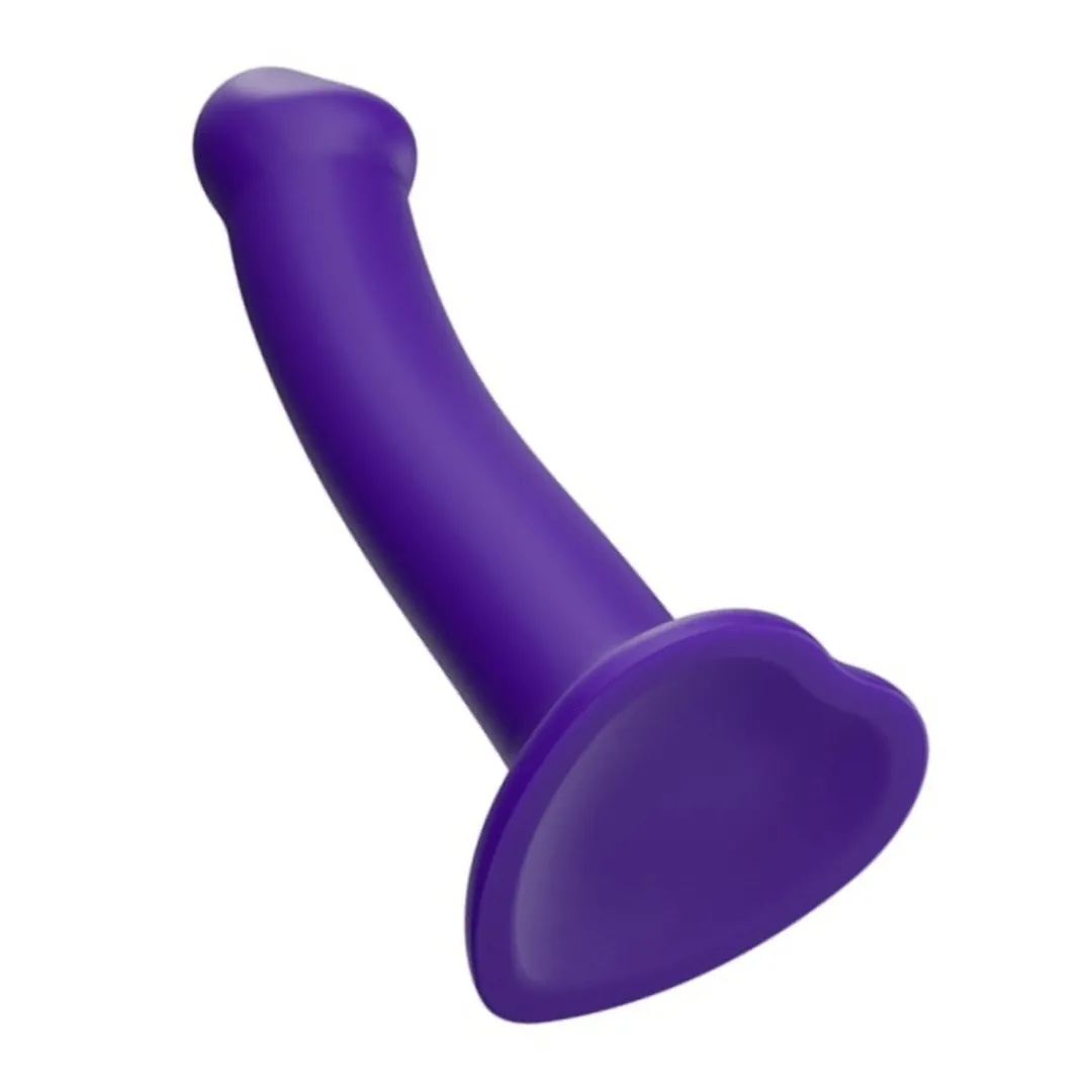 Strap-On-Me Semi-Realistic Small Silicone Dildo - Purple
