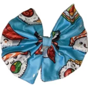 Sushi Fabric Hair Bow