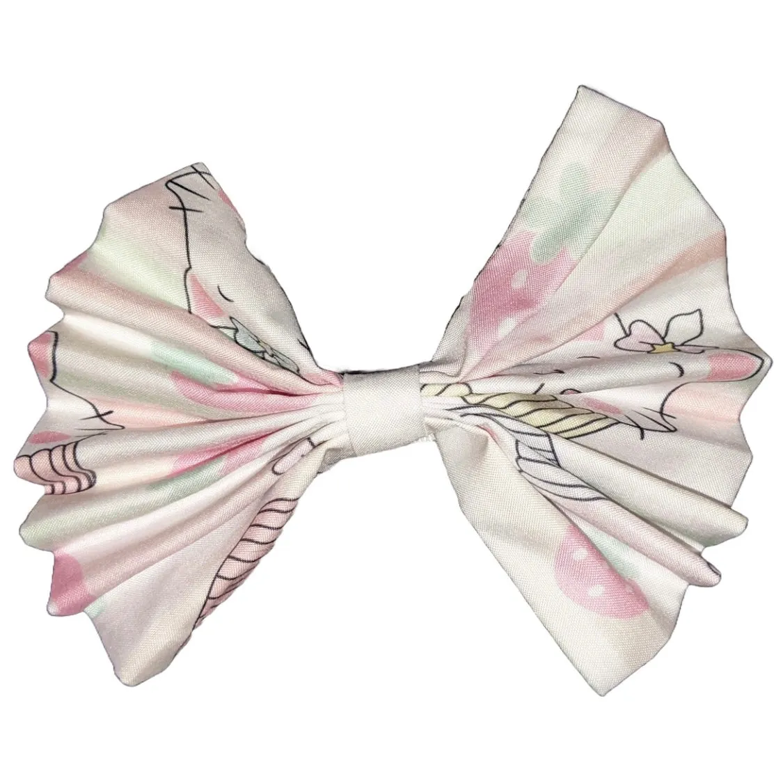 Sweet Kitty Fabric Hair Bow ^